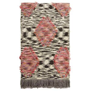 SOLD | Missoni Patchwork Slub Wool Throw Plaid Blanket Aida